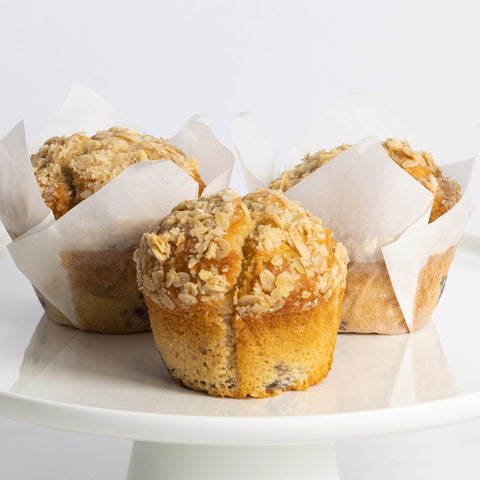 Blueberry & Oats Crumble Muffin